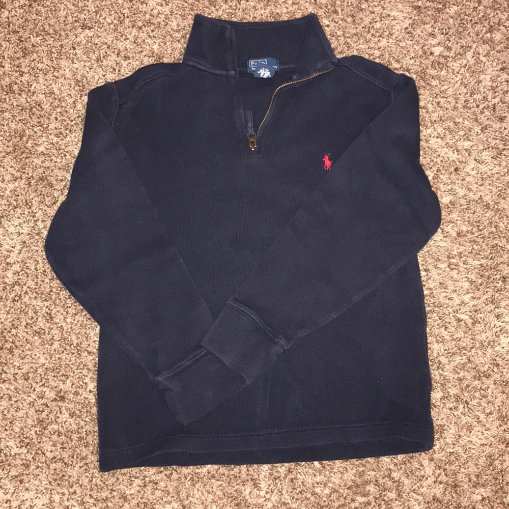Boys Polo by Ralph Lauren 1/4 zip up pullover